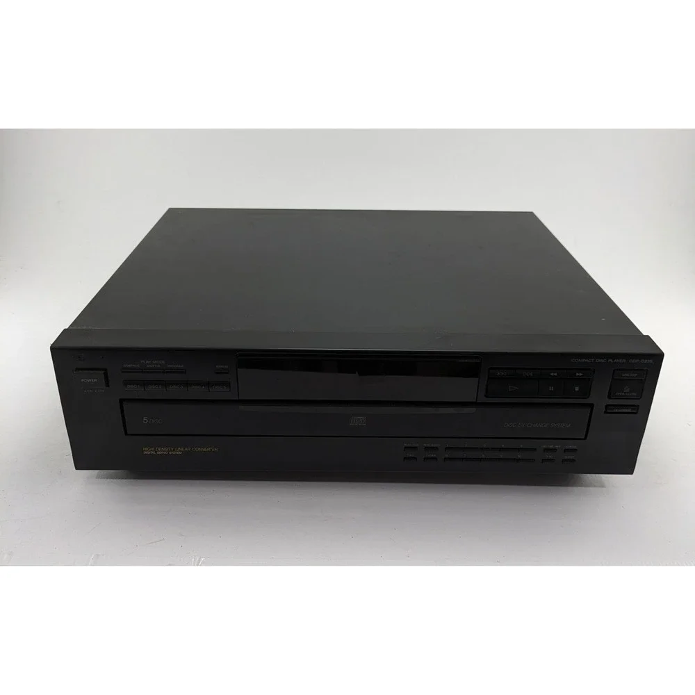 Sony CDP-CE235 CD Carousel Compact 5 CD Disc Changer‎ Player -Tested Works
